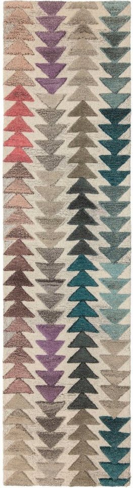 FLAIR RUGS Läufer Archer, rechteckig, Höhe: 10 mm, Multi Läufer mit geometrischem Design von FLAIR RUGS