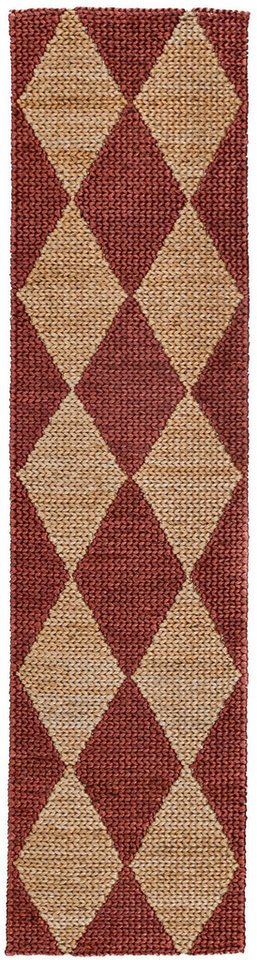 FLAIR RUGS Teppich Effie Diamond, rechteckig, Höhe: 5 mm, handgeknüpft von FLAIR RUGS