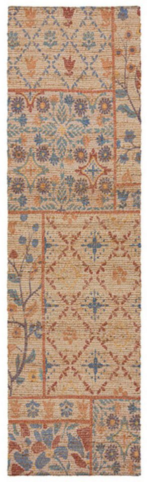 FLAIR RUGS Teppich RILEY BLOCK GEO, rechteckig, Höhe: 2 mm, Riley Block Geometrischer Läufer Teppich von FLAIR RUGS