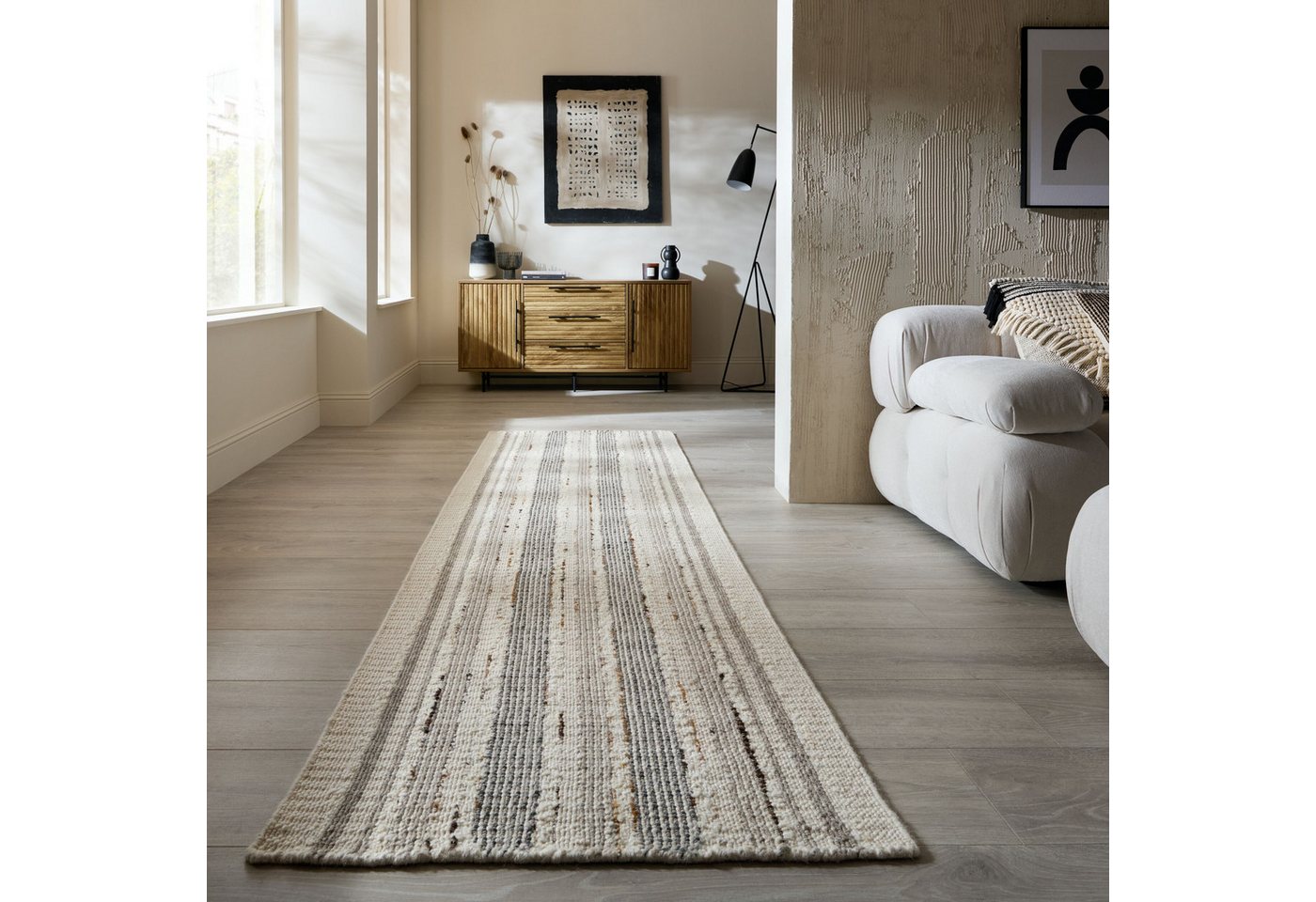 FLAIR RUGS Teppich VEYA STRIPE, rechteckig, Höhe: 0 mm von FLAIR RUGS