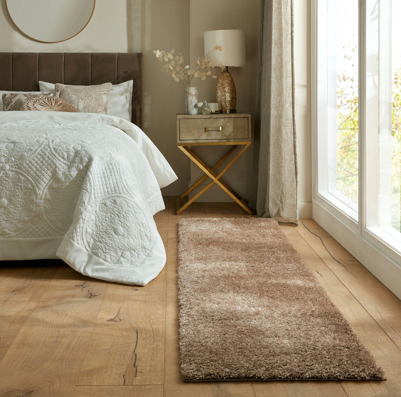 Hochflor-Läufer Velvet, FLAIR RUGS, rechteckig, Höhe: 40 mm von FLAIR RUGS