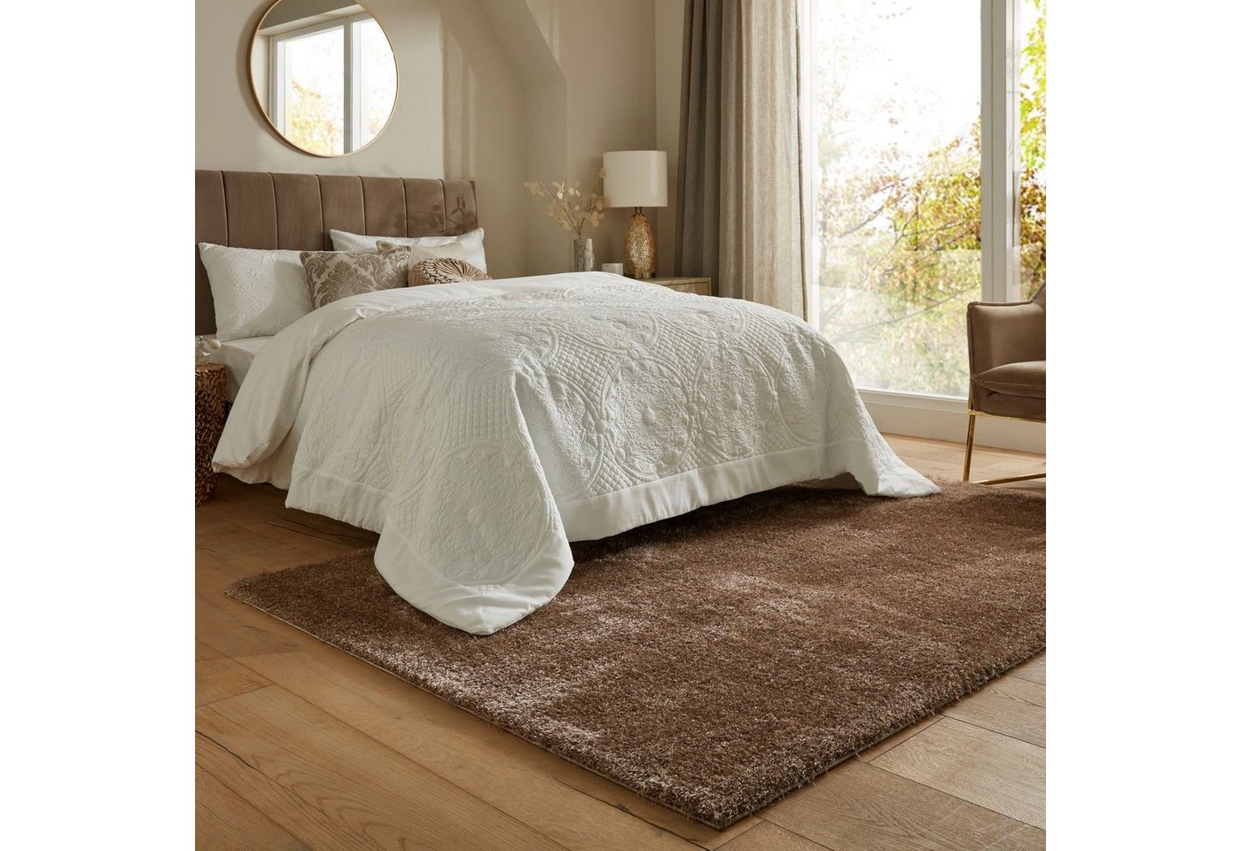 Hochflor-Teppich Velvet, FLAIR RUGS, rechteckig, Höhe: 40 mm von FLAIR RUGS