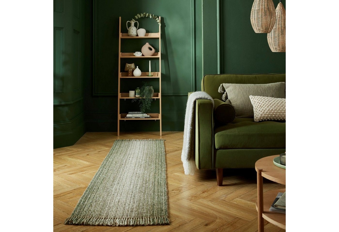 Läufer Jute Ombre, FLAIR RUGS, rechteckig, Höhe: 8 mm von FLAIR RUGS