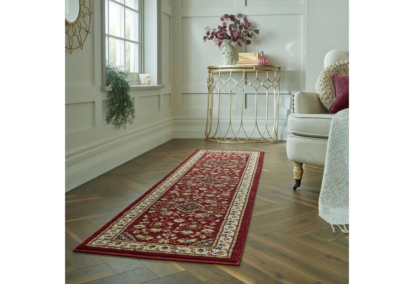 Läufer Sherborne, FLAIR RUGS, rechteckig, Höhe: 8 mm von FLAIR RUGS