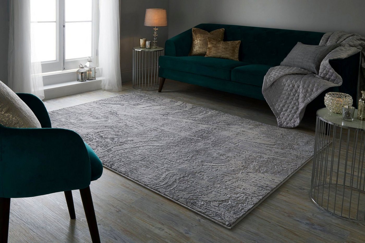 Teppich Arissa Abstraktes, FLAIR RUGS, rechteckig, Höhe: 7 mm von FLAIR RUGS