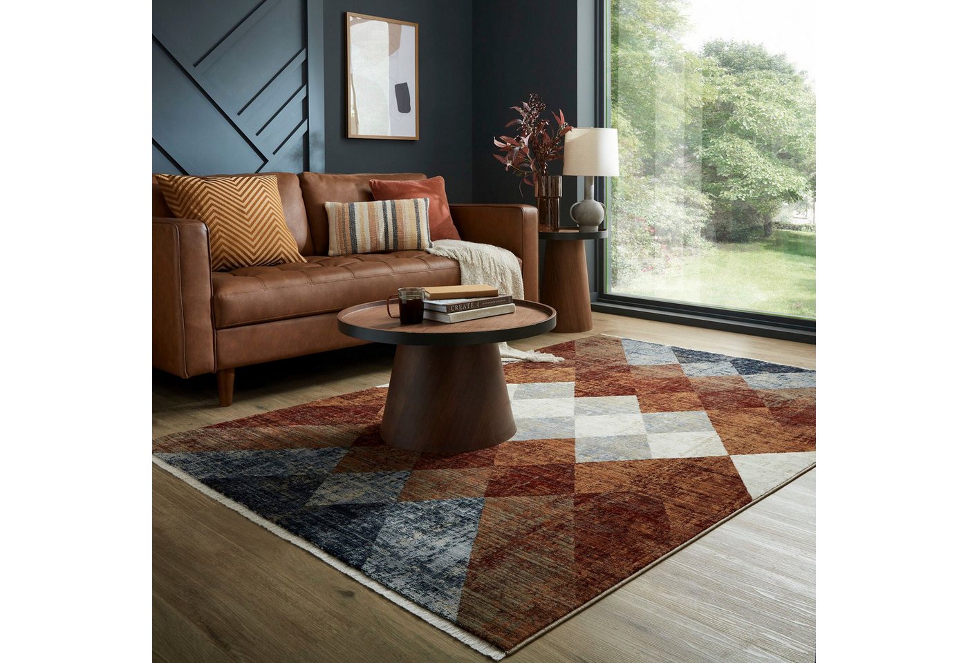 Teppich Bradley Geo, FLAIR RUGS, rechteckig, Höhe: 8 mm, Traditional Teppich von FLAIR RUGS