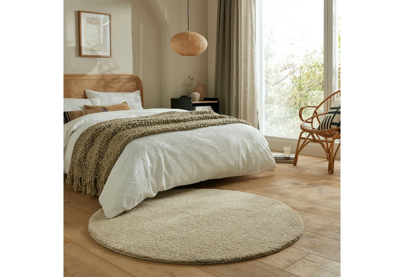 Teppich Fluffy, FLAIR RUGS, rund, Höhe: 23 mm von FLAIR RUGS