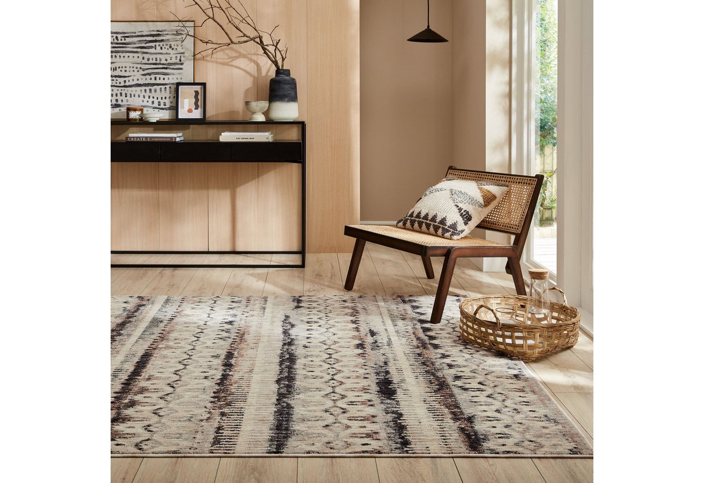 Teppich Marly Global, FLAIR RUGS, rechteckig, Höhe: 5 mm, Recyceltes Teppich von FLAIR RUGS