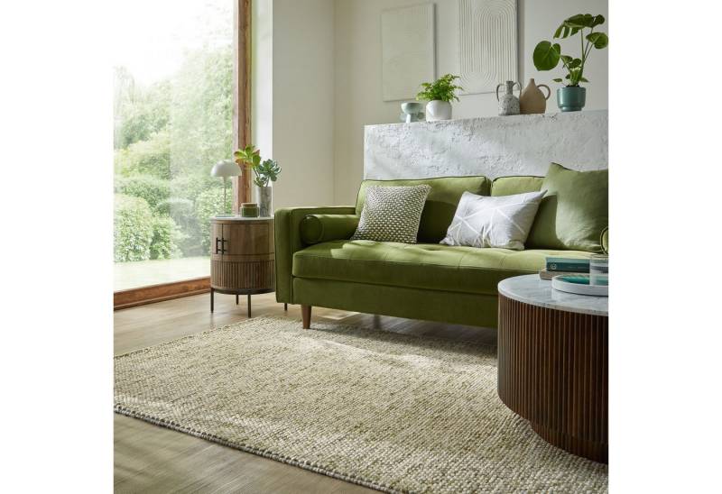 FLAIR RUGS Teppich Minerals, rechteckig, Höhe: 3 mm, Neutraler Teppich aus mineralischer Wollmischung von FLAIR RUGS