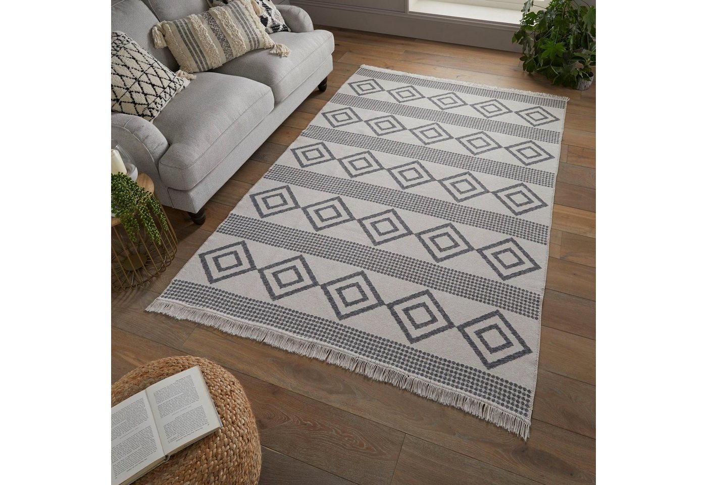 Teppich TEO, FLAIR RUGS, rechteckig, Höhe: 2 mm von FLAIR RUGS