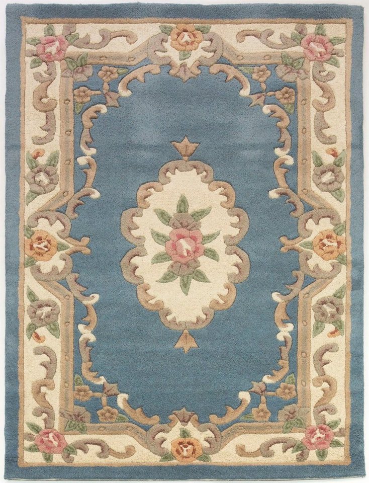 Wollteppich Aubusson, FLAIR RUGS, rechteckig, Höhe: 10 mm von FLAIR RUGS