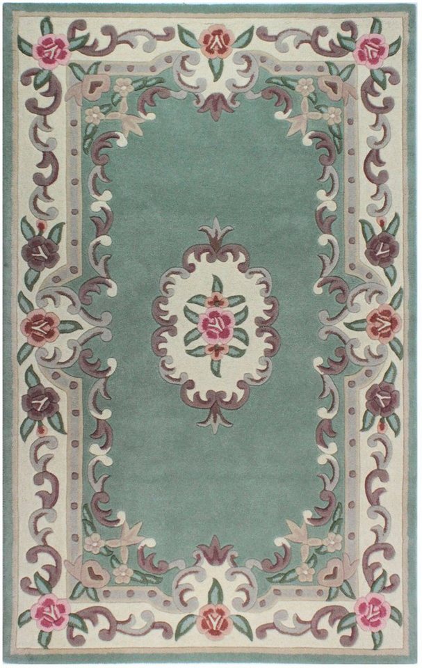 Wollteppich Aubusson, FLAIR RUGS, rechteckig, Höhe: 10 mm von FLAIR RUGS