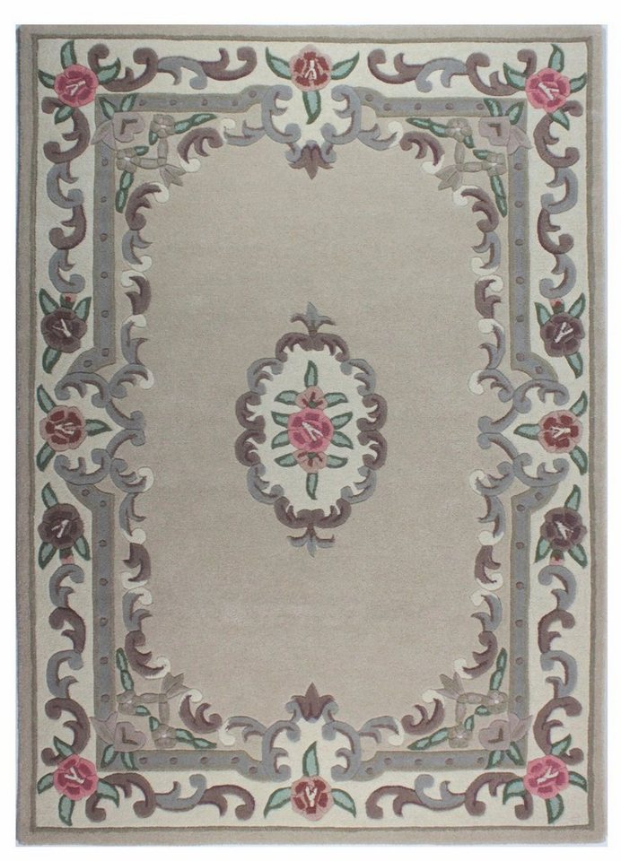 Wollteppich Aubusson, FLAIR RUGS, rechteckig, Höhe: 10 mm von FLAIR RUGS