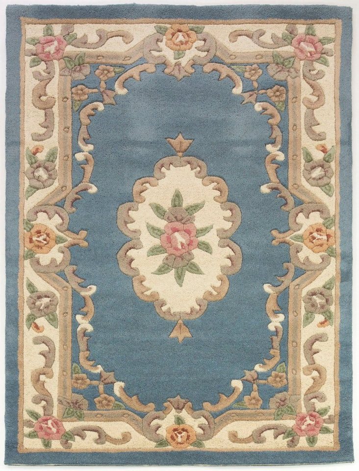 Wollteppich Aubusson, FLAIR RUGS, rechteckig, Höhe: 10 mm von FLAIR RUGS