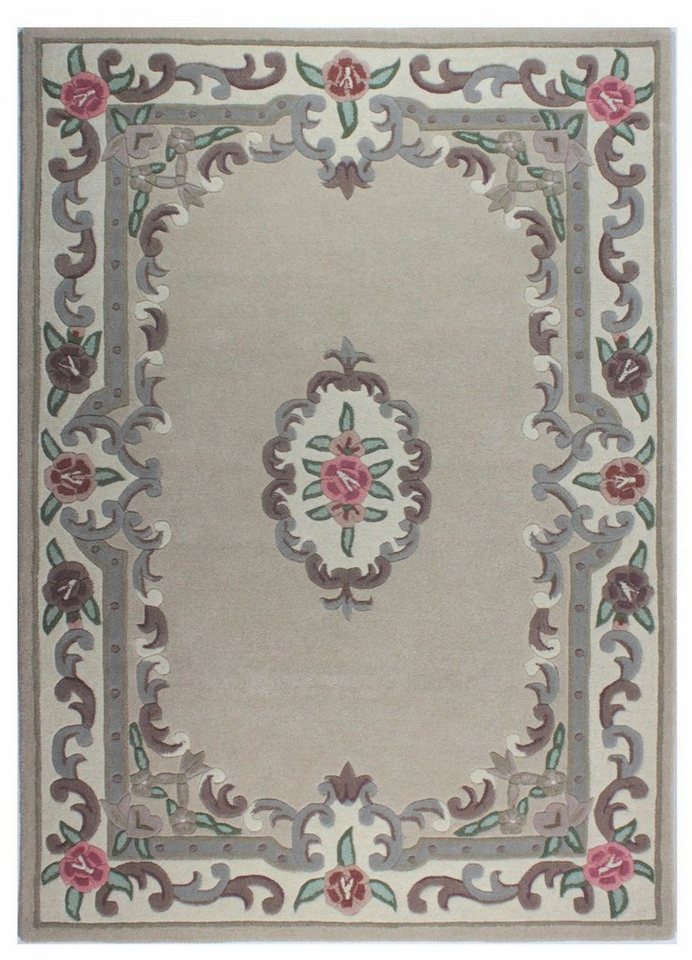 Wollteppich Aubusson, FLAIR RUGS, rechteckig, Höhe: 10 mm von FLAIR RUGS