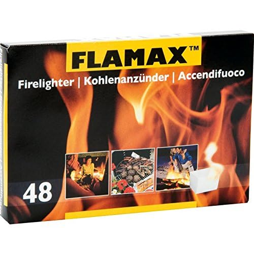 Flamax Kamin- und Ofenanzünder 48 Würfel von FLAMAX