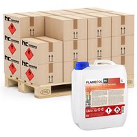 Flambiol - 48x 5 l ® Bioethanol 100 % Hochrein von FLAMBIOL