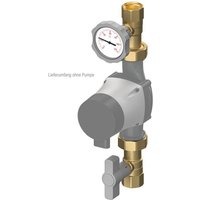 Flamco Pumpenabsperrset C 1", ohne Schwerkraftbremse von FLAMCO