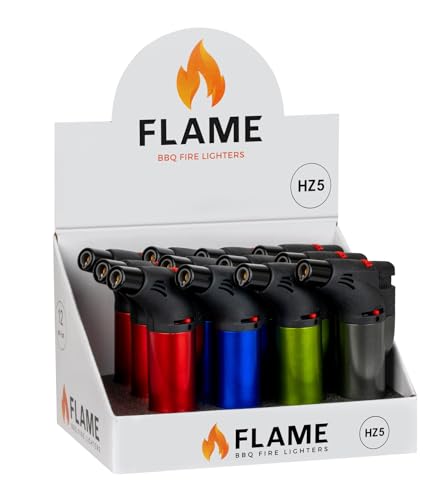 BBQ Lighter FLAME HZ5 Flambierer - Display 12 Stück von FLAME