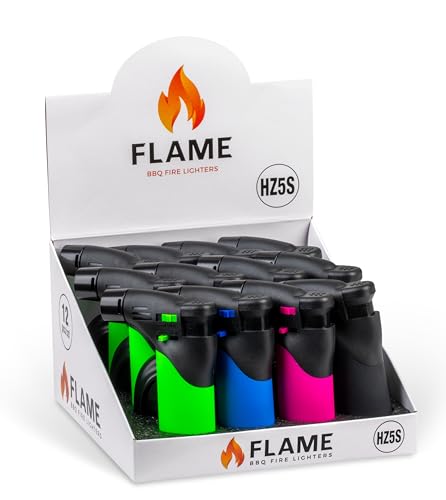 BBQ Lighter FLAME HZ5-S Flambierer - Display 12 Stück von FLAME