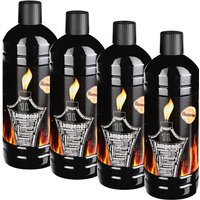 Lampenoel Lampenöl Petroleum Lampe Garten Oel Fackeln Fackel Laterne Öl Innen Camping 4 Liter Flasche Outdoor Oil Öllampe flüssig Gartenfackeln von FLAMEUP