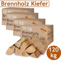 Kiefer Brennholz Kaminholz 5-500 kg Holz Für Ofen und Kamin Kaminofen Feuerschale Grill Feuerholz 30 cm Holzscheite Wood Kammergetrocknet Flameup von FLAMEUP