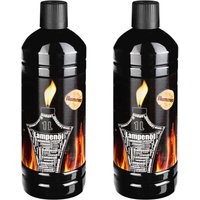 Lampenoel Lampenöl Petroleum Lampe Garten Oel Fackeln Fackel Laterne Öl Innen Camping 2 Liter Flasche Outdoor Oil Öllampe flüssig Gartenfackeln von FLAMEUP