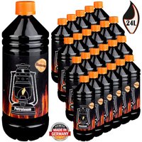 Petroleum für Petroleumheizung Petroleumofen Petroleumlampe Petroleumlampen Kamin Heizung Kerosin Reiniger Lampe Lampen Petrolium Auswahl 1-24 Liter von FLAMEUP