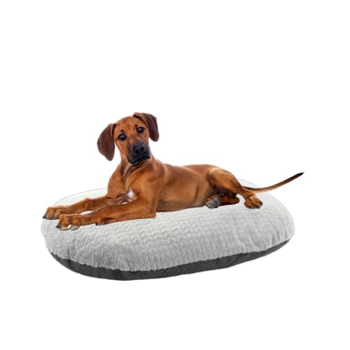 Flamingo Kissen Zupo Oval Dunkelgrau 100x76x10cm Flamingo Kissen Zupo Oval Dunkelgrau 100x76x10cm von Flamingo