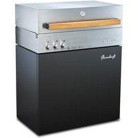 Block c Gasgrill bbq Tiefumbra 12,5 kW 100 bis 900°C Hochleistungsgrill - Flammkraft von FLAMMKRAFT