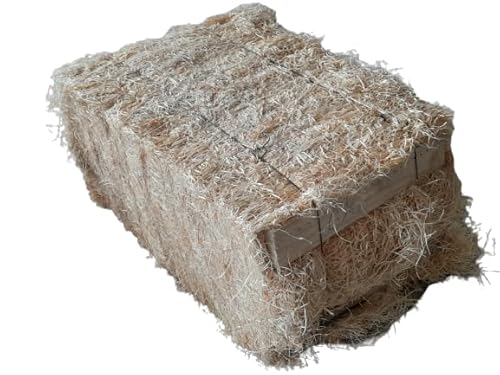 FLAMMWERK- 10 KG Holzwolle fein Fichte ökologisch Verpackung Deko Basteln Einstreu Imker universell von FLAMMWERK