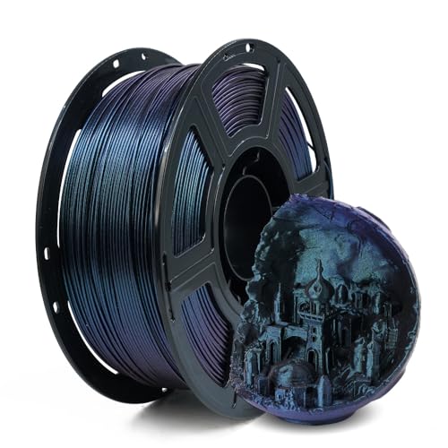 FLASHFORGE ASA Filament 1,75mm, Anti-UV 3D-Drucker-Filament Chamäleon ASA Burnt Titanium, hitze- und wetterbeständiges ASA 3D-Filament, perfekt für den Druck von Funktionsteilen im Freien von FLASHFORGE