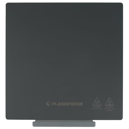 FLASHFORGE Adventurer 5M Pro 3D-Drucker-Plattform, Original magnetisches flexibles PEI-Aufkleberblatt für Adventurer 5M Series Drucker, perfekt für PLA/TPU/PLA-CF/PETG-CF von FLASHFORGE