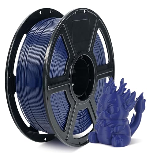 FLASHFORGE High Speed PLA Filament 1.75mm, Druck bis zu 8x schneller, 500mm/s Schnelldruck 3D Drucker Filament, HS PLA für optimale Effektivität bei hohen Geschwindigkeiten (Cobalt Blue) von FLASHFORGE