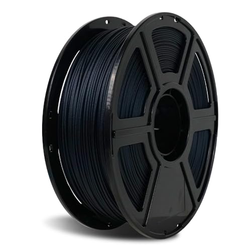 FLASHFORGE Kohlefaser PLA Filament 1.75mm, Kohlefaserverstärktes PLA 3D Drucker Filament, 1KG Spule Maßgenauigkeit +/- 0.02mm, hohe Festigkeit & hohe Abriebfestigkeit (PLA CF-Midnight Blue) von FLASHFORGE