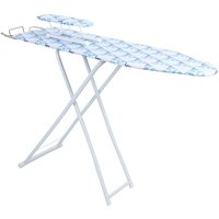 Bügelbrett, MINI-Bügelbrett, 107 x 78 x 30 cm, rutschfeste Füße, höhenverstellbar Bügelbrett, MINI-Bügelbrett, 107 x 78 x 30 cm, rutschfeste Füße, höhenverstellbar von FLASIDU