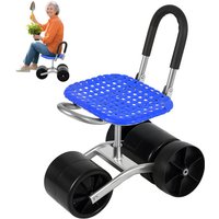 Kleine mobile Werkbank, drehbarer Werkzeugwagen, Tragkraft 150 kg, klappbar, 360 Grad drehbar, höhenverstellbar. von FLASIDU