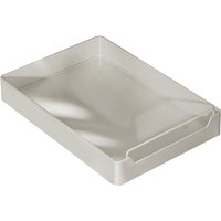 Küchen-Aufbewahrungsbox, Typ Gleitschiene, ohne Perforation, 43×35×7cm, weiß. - Flasidu Küchen-Aufbewahrungsbox, Typ Gleitschiene, ohne Perforation, 43×35×7cm, weiß. - Flasidu von FLASIDU