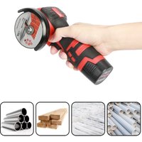 MINI Akku-Winkelschleifer-550W,-8V-Pure Copper Motor Electric Angle Grinder-Wood Polish Cutting Machine,Zubehör für Winkelschleifer von FLASIDU
