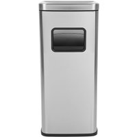 Flasidu - Mülleimer aus Edelstahl Herausnehmbarer Innenlauf Silber 302568cm von FLASIDU