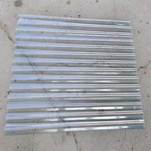 1mm Tageslichtplatten, 2/3/5/8/10/12/15/18pcs Gewellte Dachplatten, Wetterfest Wellbahn, UV-beständige Welldachplatten, Wärmedämmende Frp-Tageslichtplatten, Dachverkleidung (0.9×1.5m/35×59in,15pcs) von FLAVYO