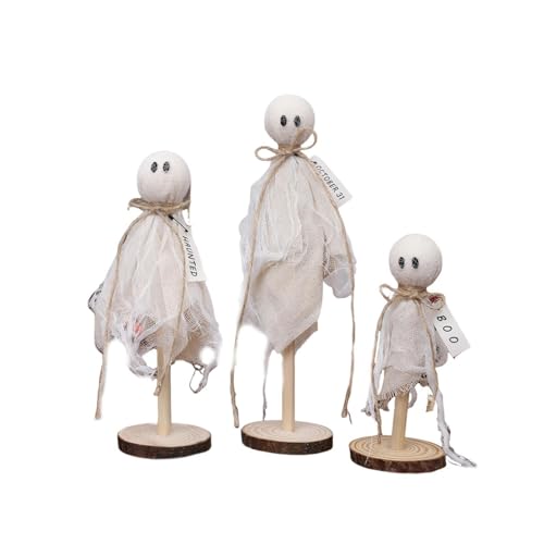 FLCPJGV 3X Halloween Miniatur Geist Figur Geist Statue für Kaminsims Schrank Regal FLCPJGV 3X Halloween Miniatur Geist Figur Geist Statue für Kaminsims Schrank Regal von FLCPJGV