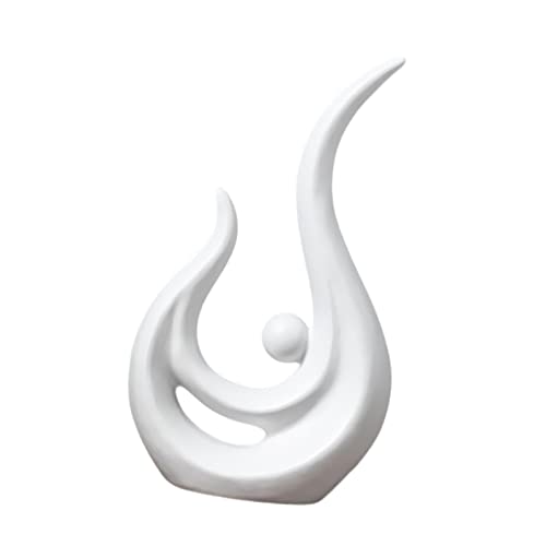 FLCPJGV Abstrakte Phoenix Figuren Skulptur Statue, Weiß 25cmx14cm FLCPJGV Abstrakte Phoenix Figuren Skulptur Statue, Weiß 25cmx14cm von FLCPJGV