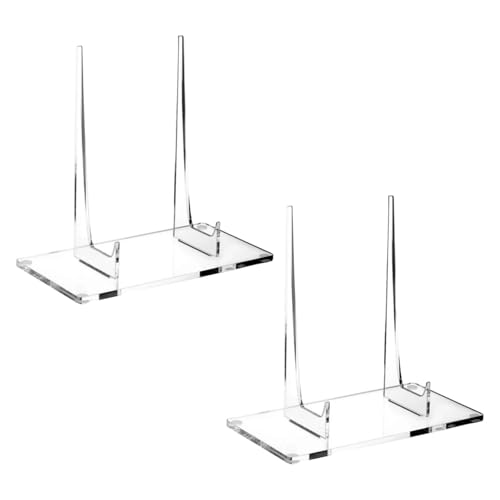 FLCPJGV Aufsteller Als Displayständer Und Fotoständer Auch Buchstütze Und Telleraufsteller in Schlichter Eleganz Verbessert Die Sichtbarkeit für Kunsthandwerk, 2 StÜck FLCPJGV Aufsteller Als Displayständer Und Fotoständer Auch Buchstütze Und Telleraufsteller in Schlichter Eleganz Verbessert Die Sichtbarkeit für Kunsthandwerk, 2 StÜck von FLCPJGV