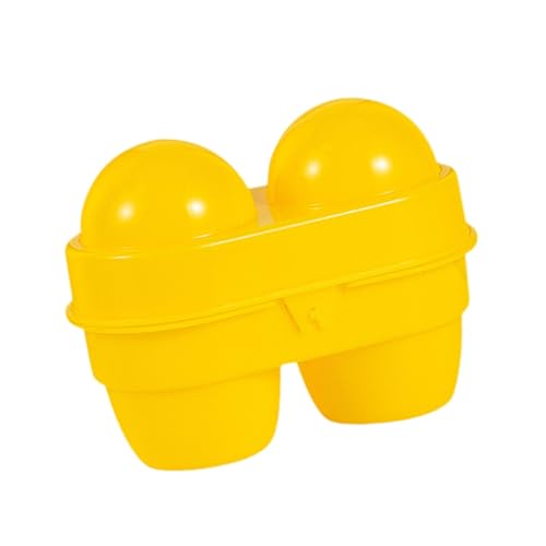 FLCPJGV Eierhalter mit 2 Gittern, Stoßfest, Tragbar, für Camping, Reisen Im Freien von FLCPJGV