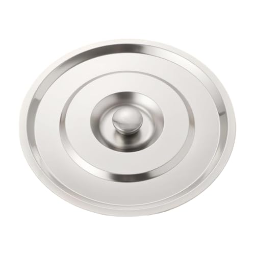 FLCPJGV Kochtopfdeckel Bratpfannendeckel Saucenpfannendeckel Topfabdeckung Verhindert Spritzer Und Schließt Feuchtigkeit EIN mit Stabilem Griff für Saucen Ge, 36cm FLCPJGV Kochtopfdeckel Bratpfannendeckel Saucenpfannendeckel Topfabdeckung Verhindert Spritzer Und Schließt Feuchtigkeit EIN mit Stabilem Griff für Saucen Ge, 36cm von FLCPJGV