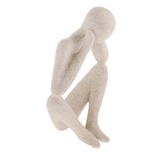 FLCPJGV Mann Sandstein Abstrakte Charakter Figurine Home Haushalt Handwerk Dekor, A FLCPJGV Mann Sandstein Abstrakte Charakter Figurine Home Haushalt Handwerk Dekor, A von FLCPJGV