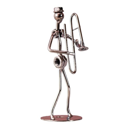 FLCPJGV Musikalische Mann Statue Musiker Spieler Skulptur Musiker Tischplatte Figur für Schreibtisch, Posaune FLCPJGV Musikalische Mann Statue Musiker Spieler Skulptur Musiker Tischplatte Figur für Schreibtisch, Posaune von FLCPJGV