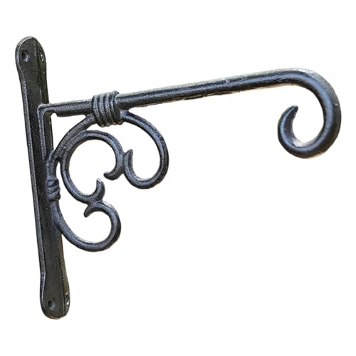 FLCPJGV Pflanzenhaken Und Eisenhaken EIN Strapazierfähiger Pflanzenhalter Und Wandhaken Im Europäischen Stil Aus Gusseisen für Zäune Bäume Und Innenwände, 25.5 cm X 23.8 cm FLCPJGV Pflanzenhaken Und Eisenhaken EIN Strapazierfähiger Pflanzenhalter Und Wandhaken Im Europäischen Stil Aus Gusseisen für Zäune Bäume Und Innenwände, 25.5 cm X 23.8 cm von FLCPJGV