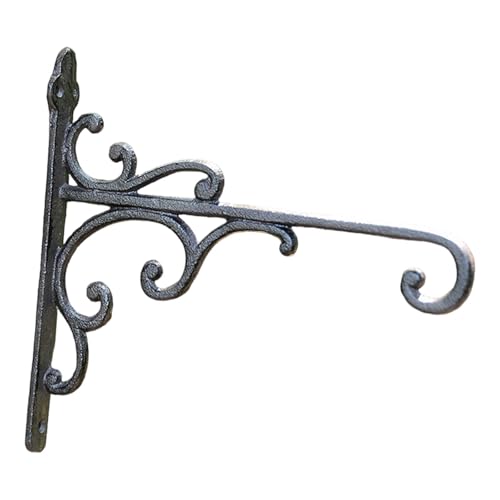 FLCPJGV Pflanzenhaken Und Eisenhaken EIN Strapazierfähiger Pflanzenhalter Und Wandhaken Im Europäischen Stil Aus Gusseisen für Zäune Bäume Und Innenwände, 29cmx27cm FLCPJGV Pflanzenhaken Und Eisenhaken EIN Strapazierfähiger Pflanzenhalter Und Wandhaken Im Europäischen Stil Aus Gusseisen für Zäune Bäume Und Innenwände, 29cmx27cm von FLCPJGV